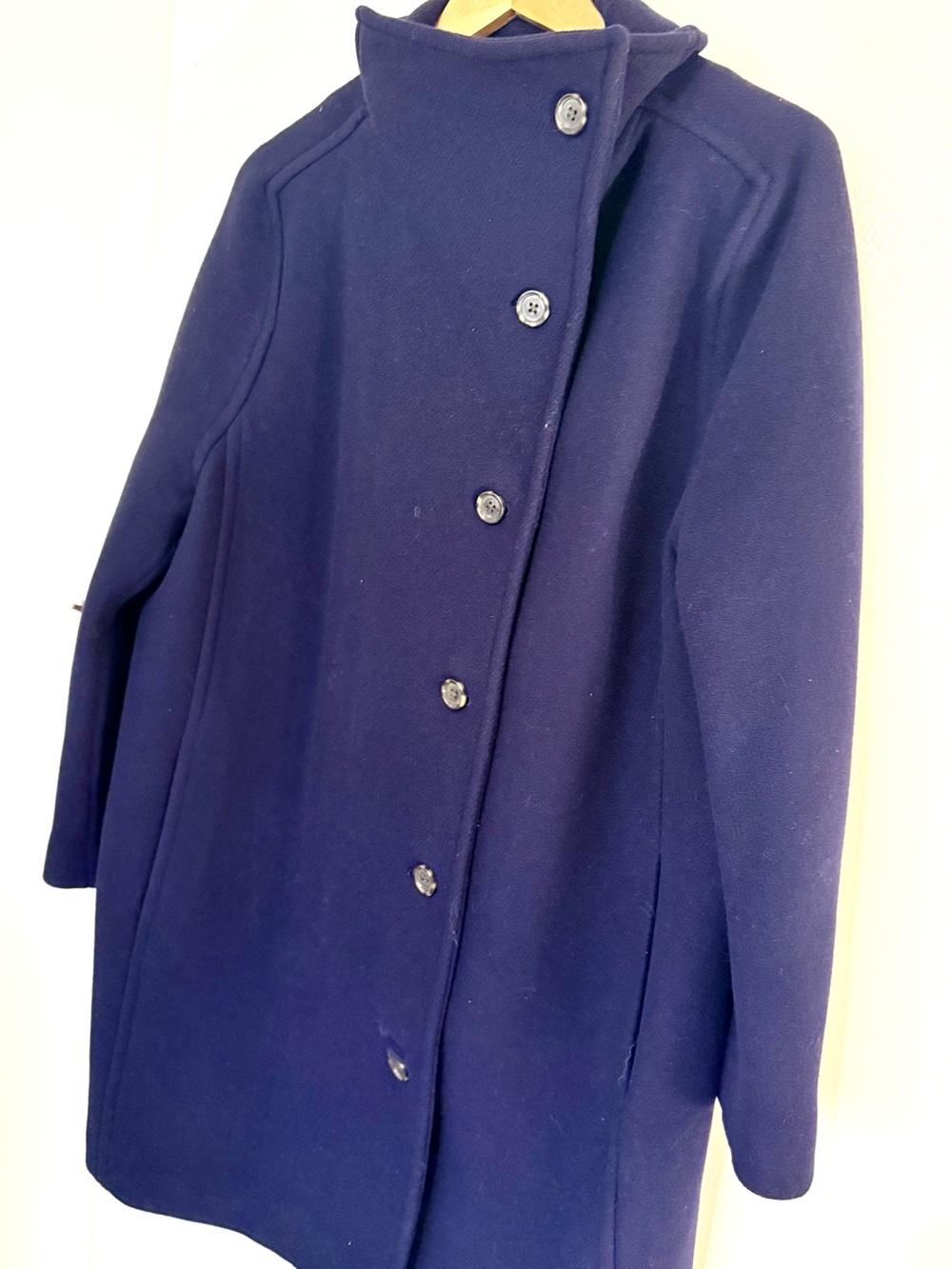 J. Crew Women’s Navy Stadium Coat